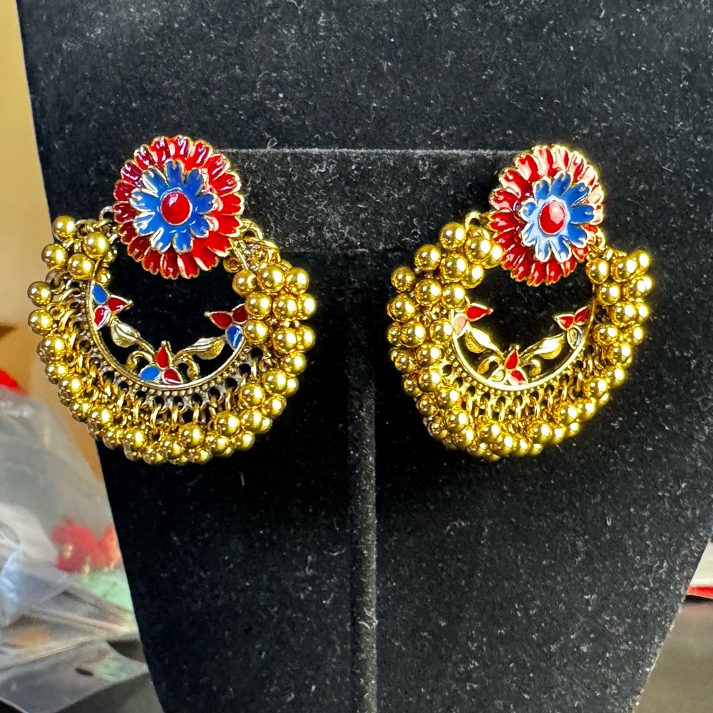 Ethnic inspired earrings
